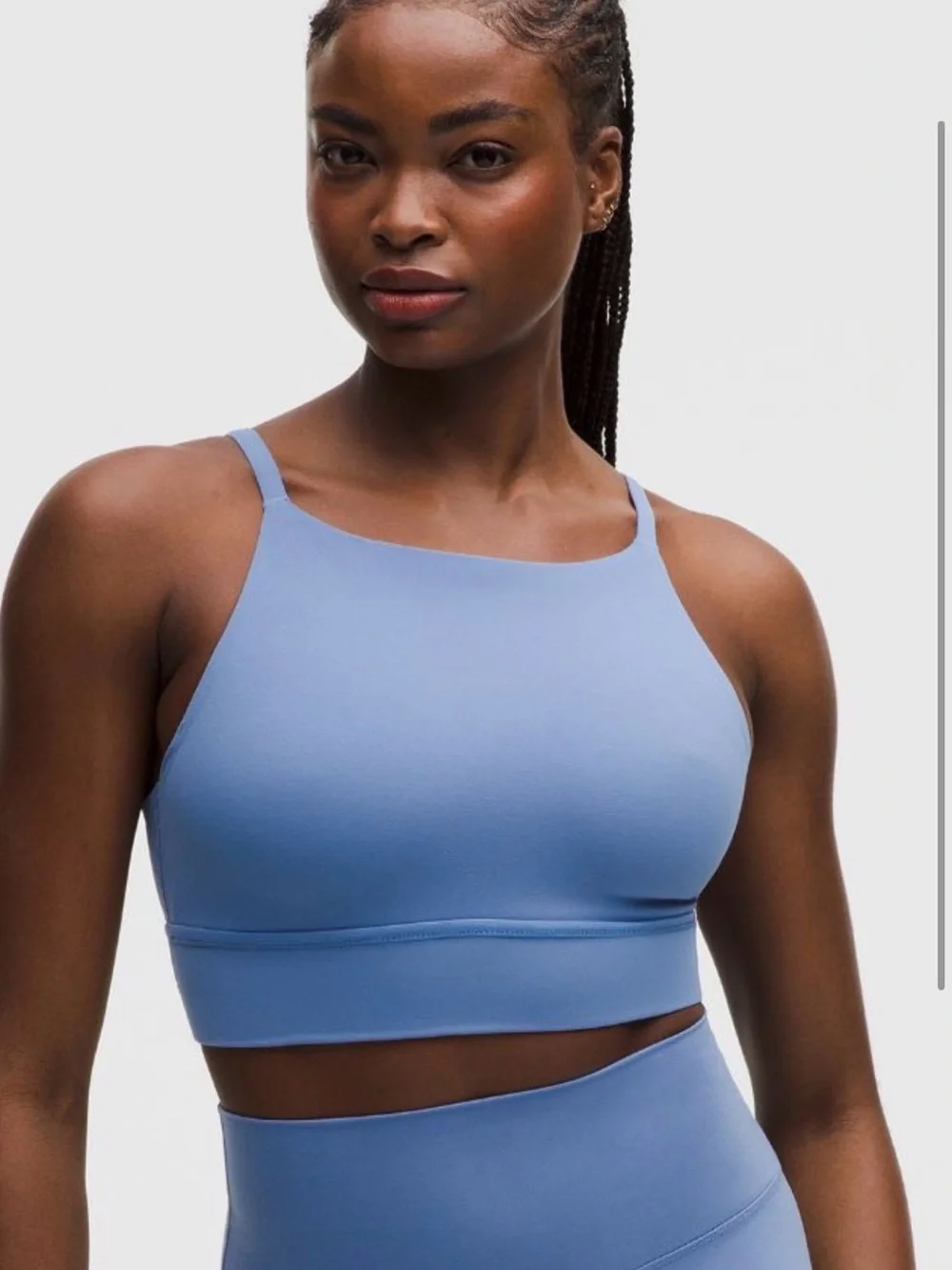 lululemon Large Focuser High Neck Bra in C/D Cup